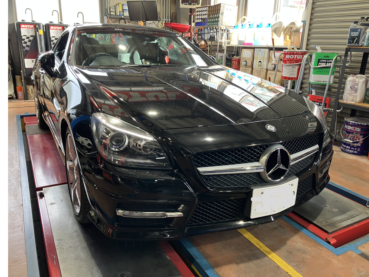 SLK200 エンジン異音修理