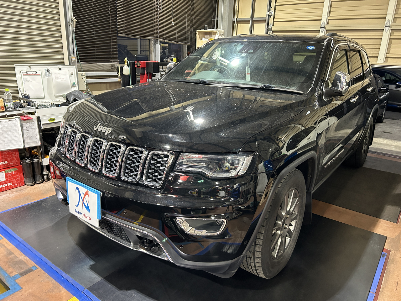 GRAND CHEROKEE クーラント漏れ